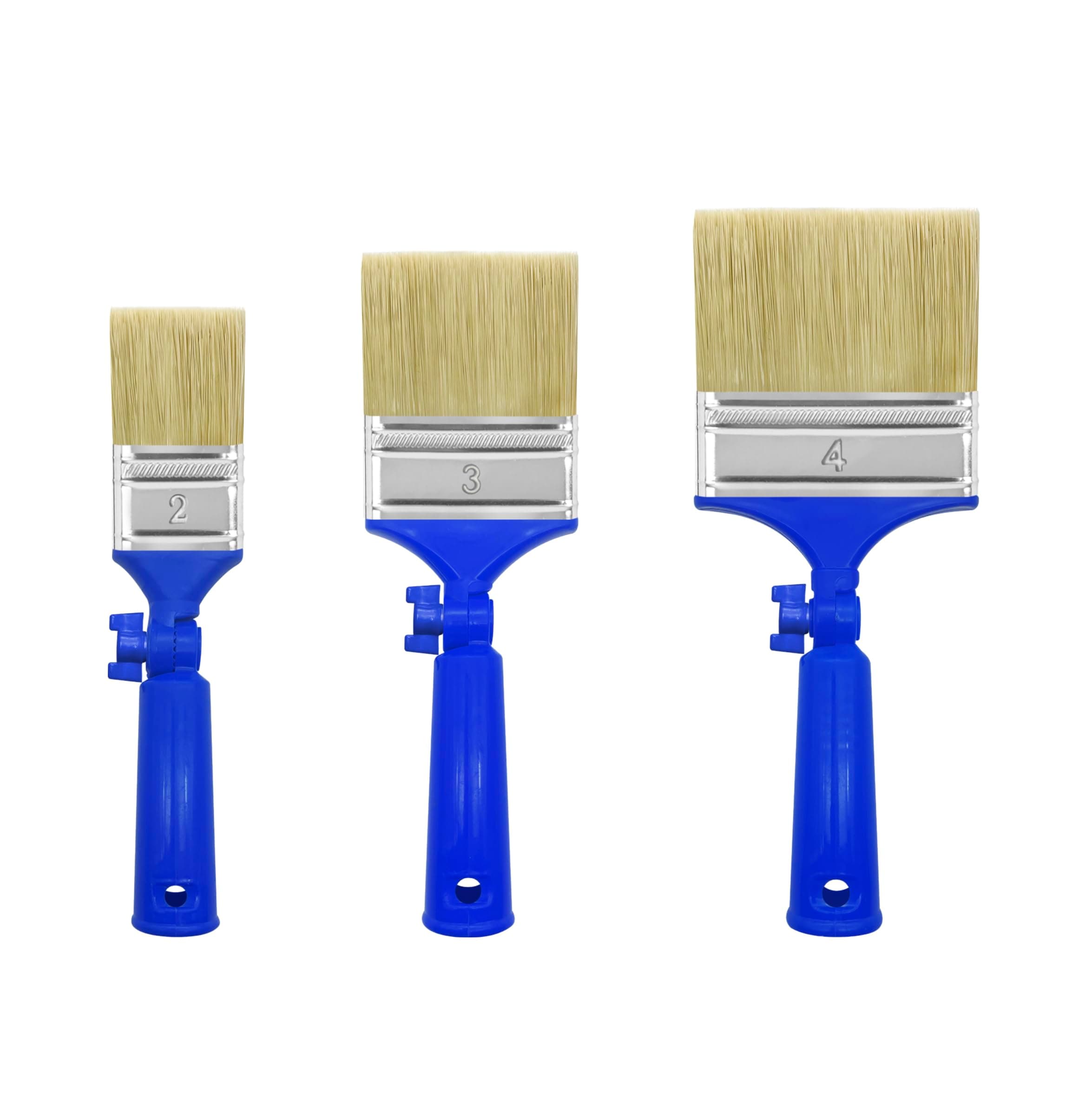 Adjustable Paint Brush Set — 3 Pack